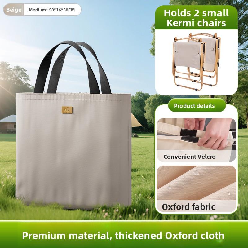 Kemite Outdoor Folding Chair Storage Bag Oxford Cloth Thickened Portable Handbag Large Capacity Camping Travel Organizer