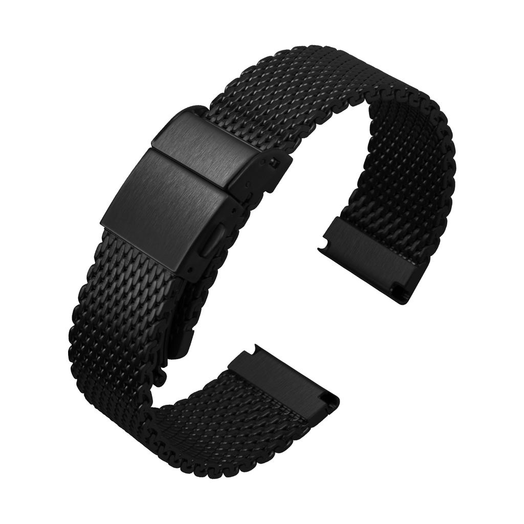 Correa de Reloj de Acero Inoxidable Malla Milanesa 19/20/21/22mm Pulsera Para Correa Longines Plana Para Hydroconquest Master Collection
