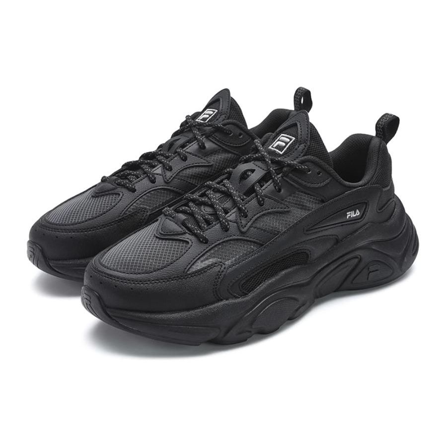 FILA Mars 1S Fashion Versatile Trendy Personality Simple Comfortable Shock Absorbing Wear Resistant Low Top Casual Shoes Men sneaker F12M422107FBK