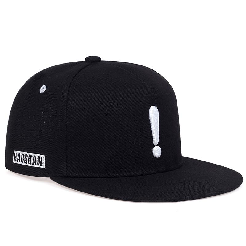 Men Women Exclamation Point Embroidery Baseball Cap Hip Hop Hat Summer Leisure Trucker Caps Unisex Snapback Hats