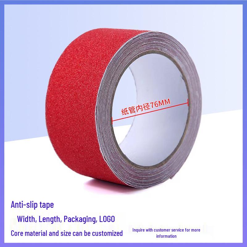 Black Frosted Non-slip Waterproof High-Adhesion Stair Treads Tape for Bathroom Floors