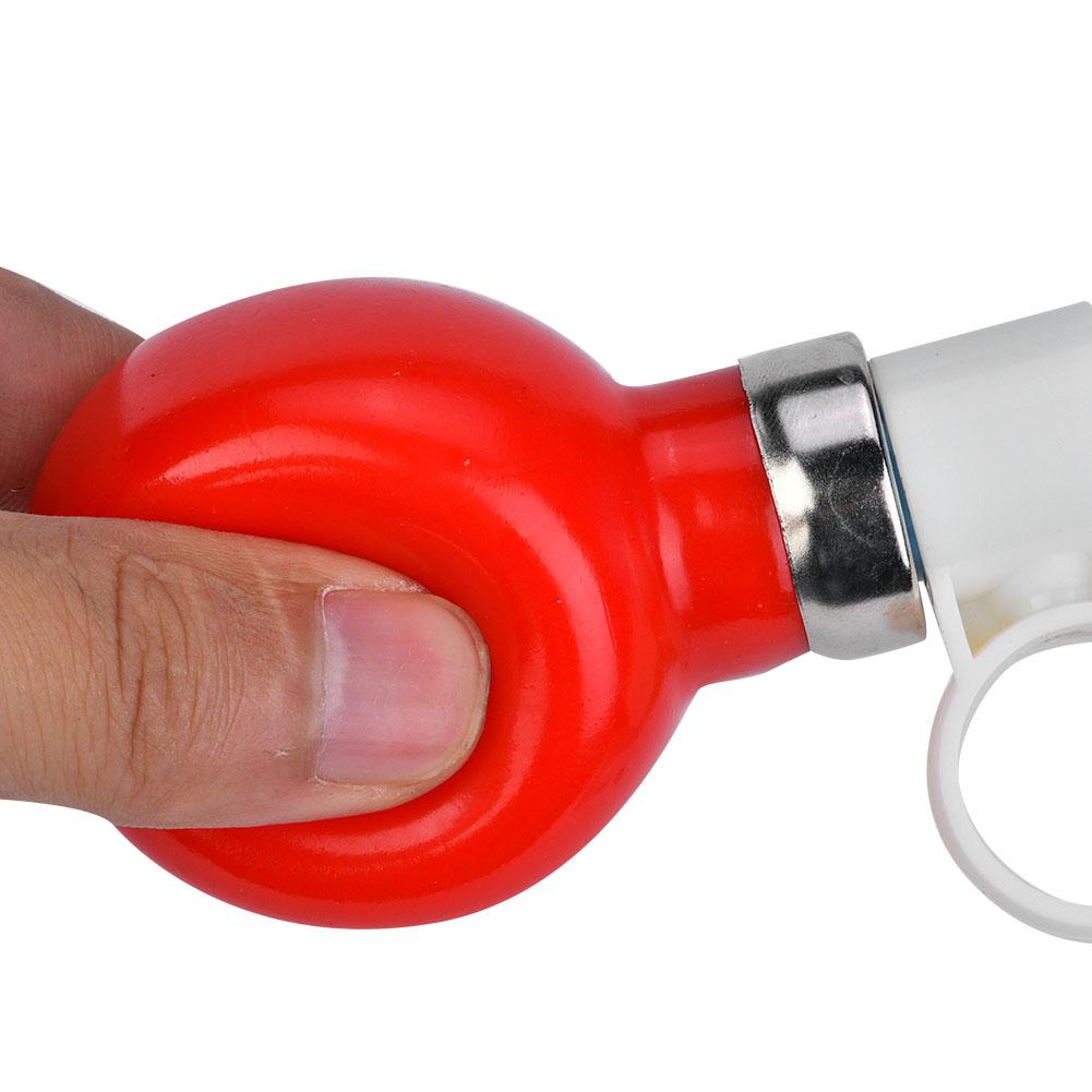 Metal Rubber Loud Children   Kids Bike Horn Warning   for Boys Girls Accessory (Red)