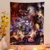 Anime Spiele Elden Ring Anime Wandteppich Hippie Blume Wandteppiche Schlafsaal Dekor Wandbehang Heimdekoration