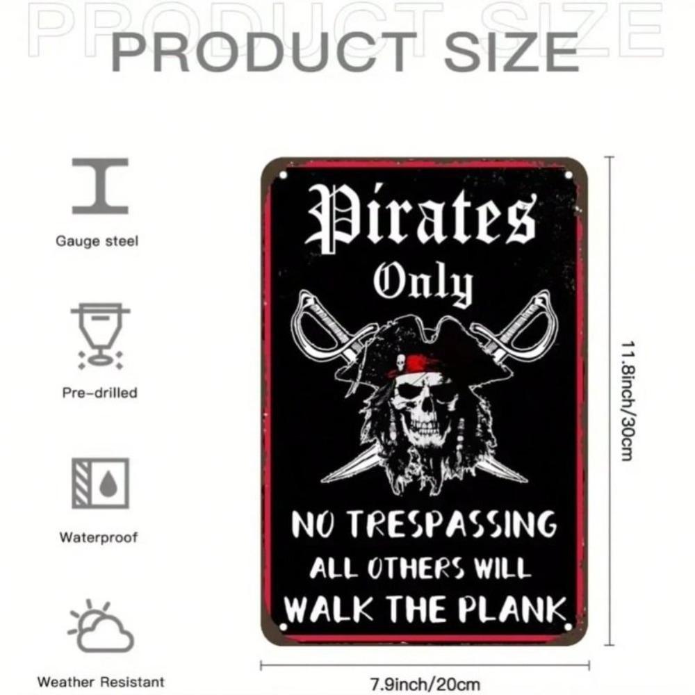 Retro Metal Tin Sign Wall Art Poster Plaque Vintage Home Decor