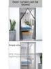 Velcro Magnetic Summer Door Curtain and Screen
