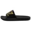 Sandali Infradito EA7 con Logo Dorato Calzature Unisex Nero XCP001XCC22M631