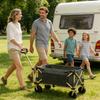 Universal Wagons & Cart Replacement Handle Heavy Duty Push/Pull Trolley Part For Beach, Garden, Camping & Market Use