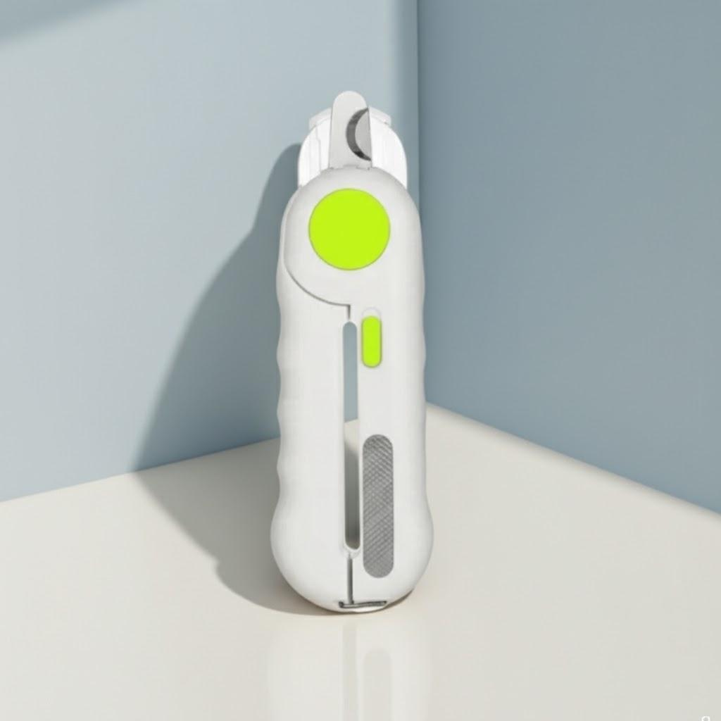 

High Quality LED Light Pet Nail Clipper Dog Cat Grooming Trimmer Scissors Cutter Accessories Supplies зелёный