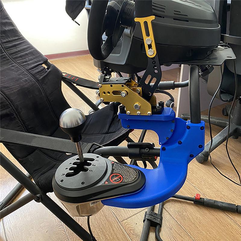 Left/Right Gearshift Shifter Support Mount Bracket Gearshift Mount For Playseat Challenger Seat TH8A Shifter Gear Lever Stand