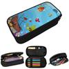 Cartoon Fish And Sinking Ship Pencil Case for Kids School Pen Box Pencil Bag Stationery Supplies Pen Holder Bag