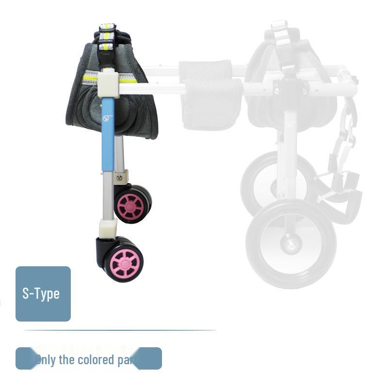 

Собачья инвалидная коляска и прогулочная коляска для питомцев для поддержки задних лап, при инвалидности, для ухода за пожилыми животными, средство передвижения – мочеиспускание и дефекация не затруднены Rear leg style