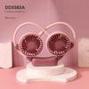 Portable Neck Fan for Lazy People, Convenient USB Charging Model, Small Personal Cooling Device for Men and Women Students, Ultra-Long Battery Life