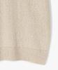 POLYGRAM Boucle Open Collar Half Knit - Beige