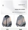 Men's High-End Knit Zipper Cardigan: Casual Solid Color Lapel Sweater for Spring & Autumn