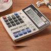 12 Digit Solar School Student Office Battery Power Desktop Electronic Calculator