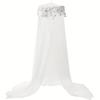 Princess Elegant Interior Decoration Mosquito Net Hanging Dome Palace Wind Surface Installation Tent Shading Net