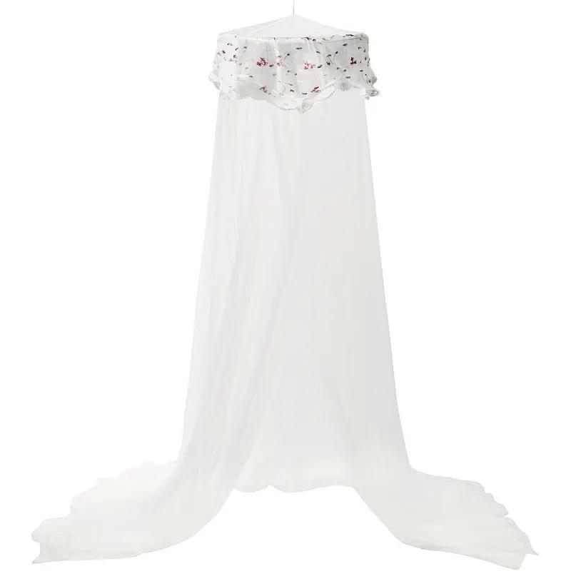 Princess Elegant Interior Decoration Mosquito Net Hanging Dome Palace Wind Surface Installation Tent Shading Net