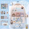 School Bag for Primary School Students, Large-capacity Burden Reduction and Decompression Backpack--grade Cartoon Spine Protection Backpack