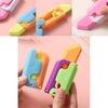 Cute 3d Carrot Eraser For Students Release Pressure And Spark Creativity White Shell)