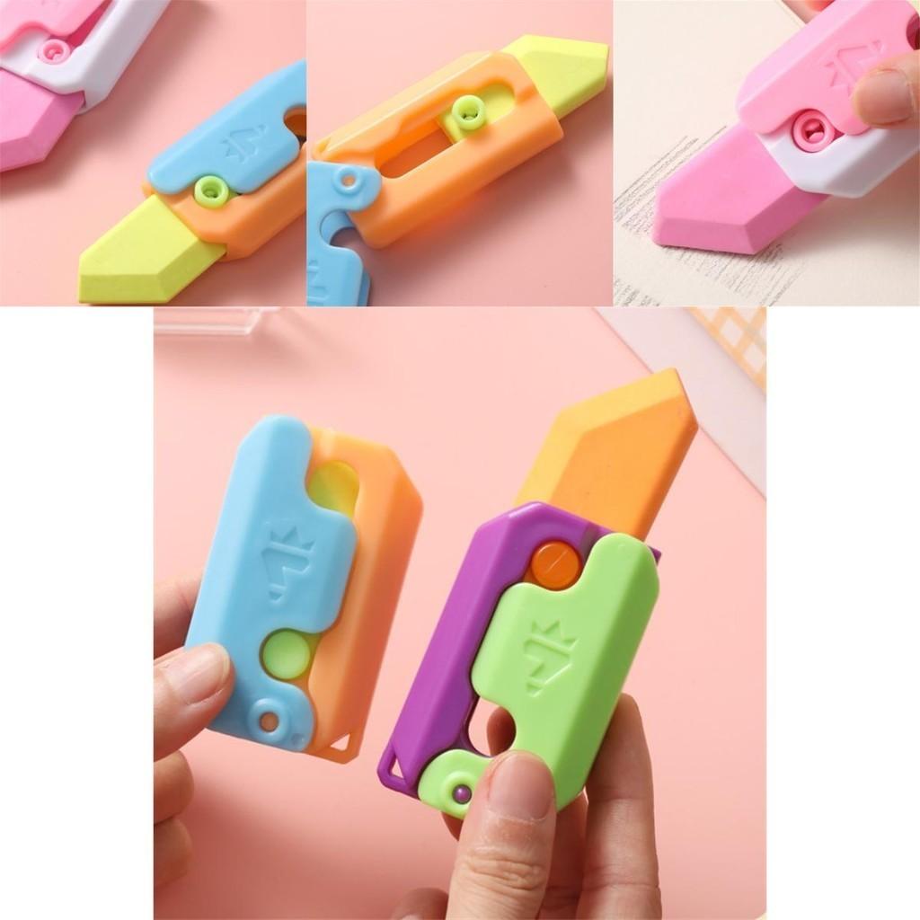 Cute 3d Carrot Eraser For Students Release Pressure And Spark Creativity White Shell)