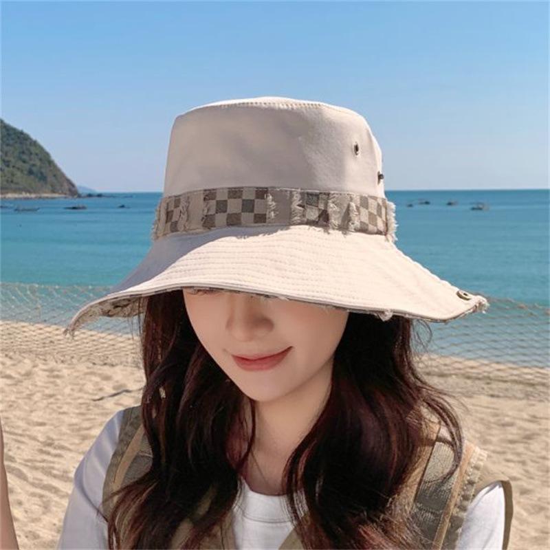 Spring and Summer Ethnic Style Western Cowboy Hat Children's Retro Mountaineering Hat Outdoor Big Brim Sunshade Bucket Hat