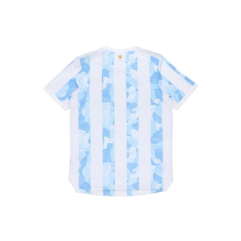 adidas Argentina National Team Home Match Training Short Sleeve Soccer Jersey Men Tops Blue White FS6568