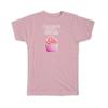 Gift T-Shirt : Id Rather Be Eating a Cupcake Baking Lover Baker Sweet Funny