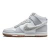 Nike Mens Dunk High Chenille Swoosh - Light Smoke Grey Men Sneakers Summit-White Photon-Dust DR8805-003