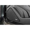 For Chevrolet Equinox 2018-22 Black Wood Grain Inner Door Speaker Frame Cover 4X