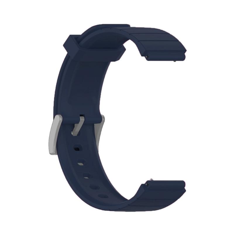 Anti-scratch Silicone Band-Strap Compatible for Mibro GS Smartwatch Bracelet Comfortable Wristband Sport Belt Waterproof