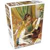 Haksan Girls On the Piano Bench Jigsaw Puzzle HS500-289 (500 Pieces)