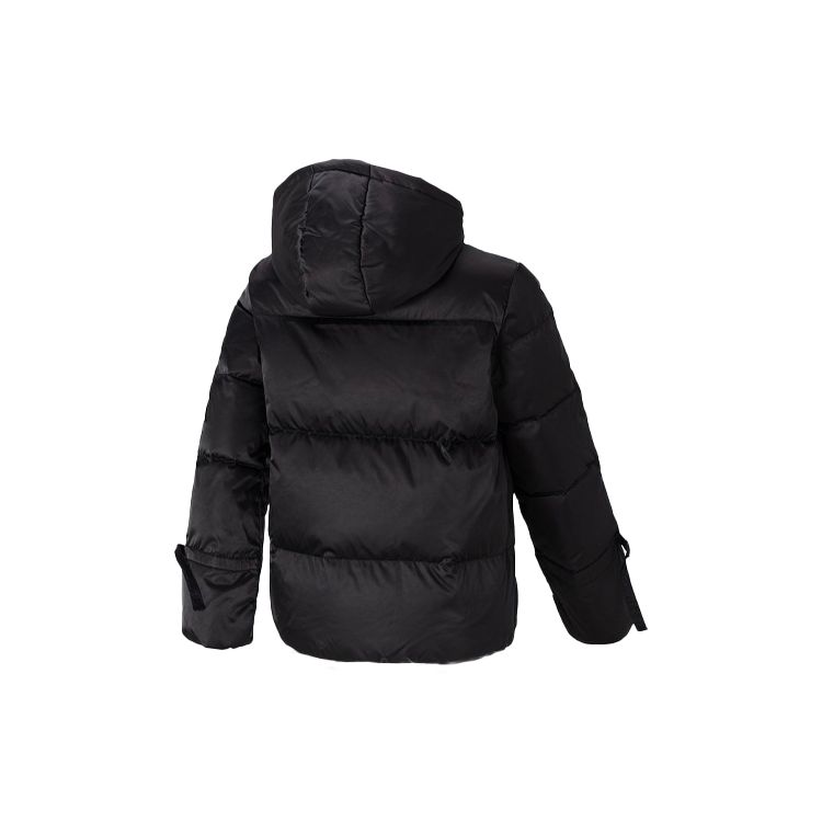 Adidas Neo Sports Casual Hooded Down Jacket Winter Women Jacket Black EI4388
