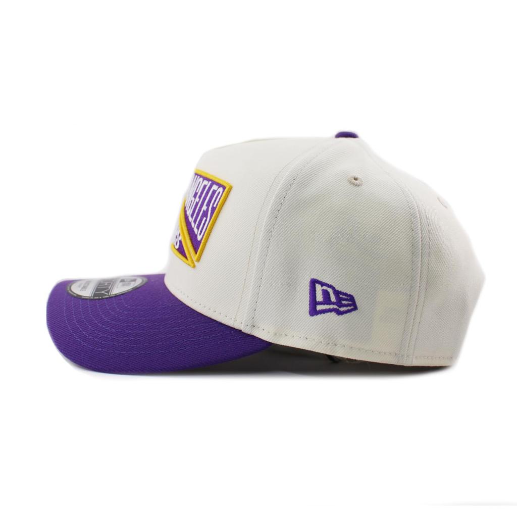 [New Era] Cap 9FORTY Snapback Los Angeles Lakers NBA A-FRAME SNAPBACK CAP CHROME LOS ANGELES LAKERS 940 Hat LA [Product]