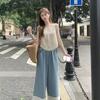 Summer Retro Lace Women's Sleeveless Cotton Linen Tassel Vest Top