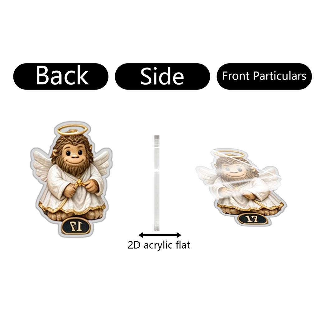 Countdown Calendar 2D Acrylic, Collectible Surprise Toy for Kids and Adults