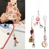 Trendy Core Bag Decoration Lovely Fruit Pendant Keychain Phone Chain Accessory