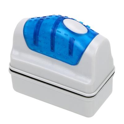 Aquarium Fish Tank Brushes Floating Clean Glass Window Plastic Sponge Algae Scraper Cleaner Brush Magnetic Brush Aquarium Accessories Tools