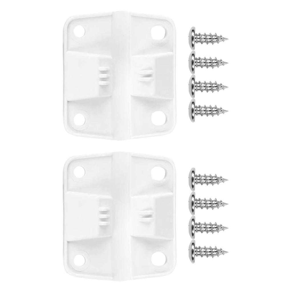 Upgraded Plastic Cooler Hinges Rust Proof Design Includes Mounting Hardware Replacement Hinges for Long Lasting Use