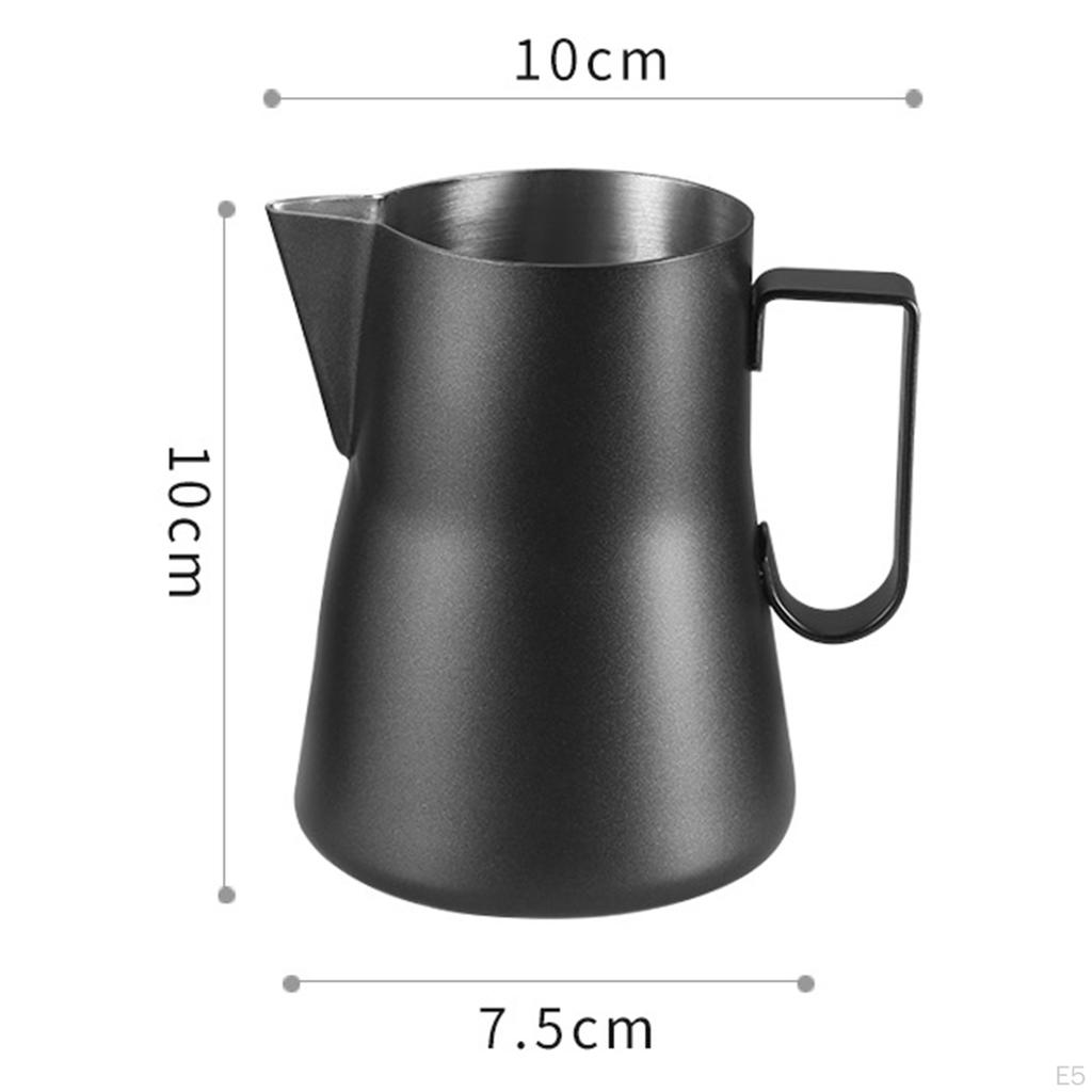 1 Stück Milch Edelstahl Kaffee Aufschäumbecher Cappuccino Werkzeug Dämpfen