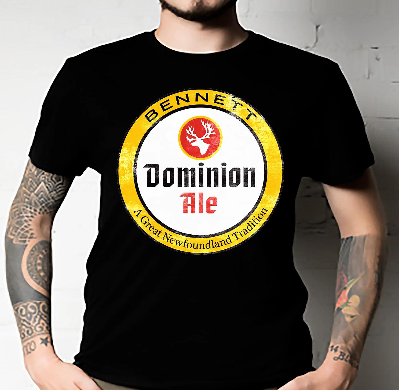 Men s and Women s T-shirts Dominion Ale XXXXL