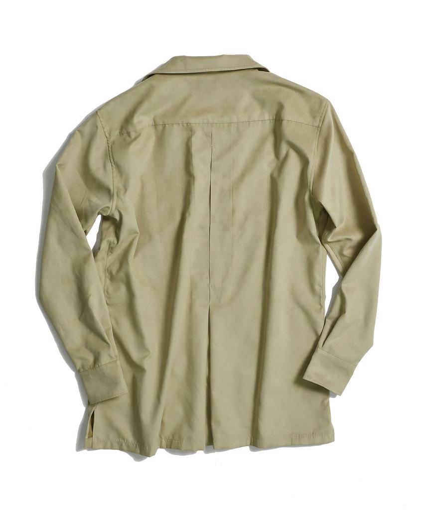 Fillchic Suede Shacket (Sand Beige)