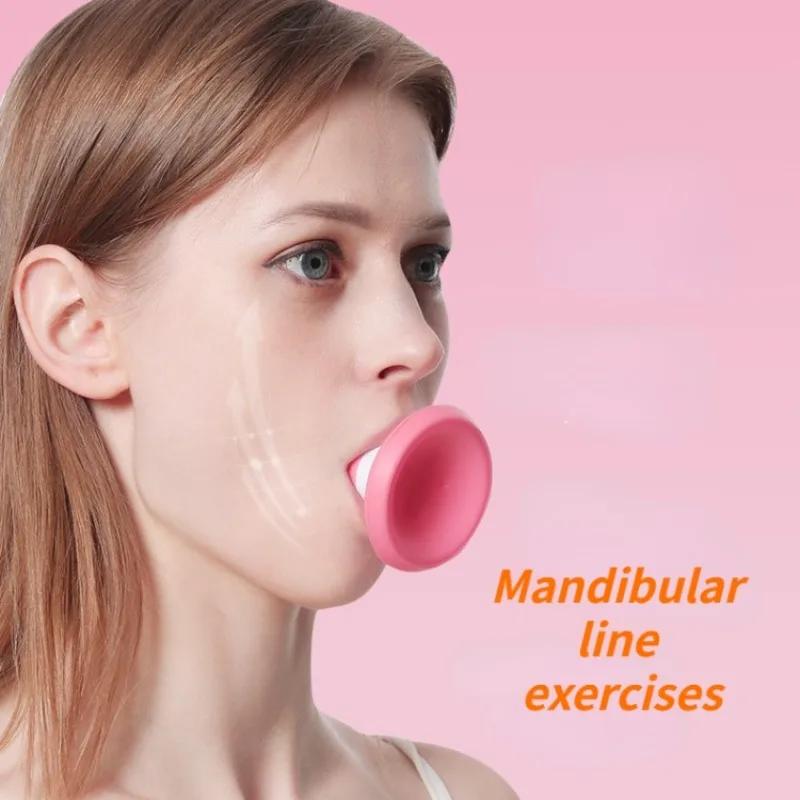Jawline Exerciser V Face Facial Lifter Doppelkinn-Entferner Hautpflege Straffender Ausdruck Exerciser Entfernen Sie die Masseter-Muskellinie