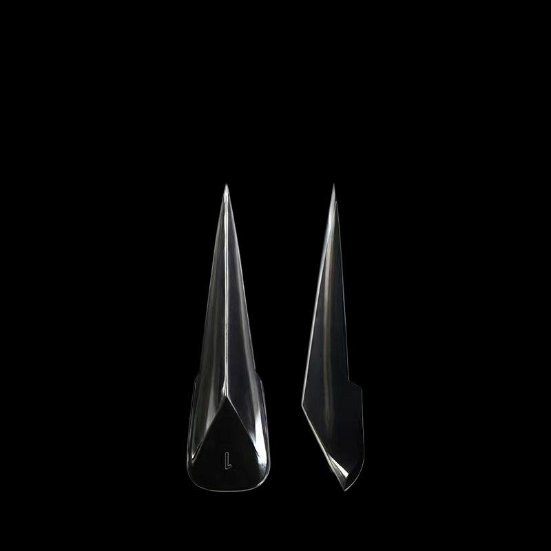 140pcs/Box Mechanical Dragon Claw Nail Forms For Extension Gel Nail Molds Nail Extension Forms For Building Gel Manicure