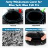ChromLives Microphone Foam Cover with Furry Wind Muff for Blue Pro Combo Windscreen, Yeti/Yeti Condenser, 2-Pack