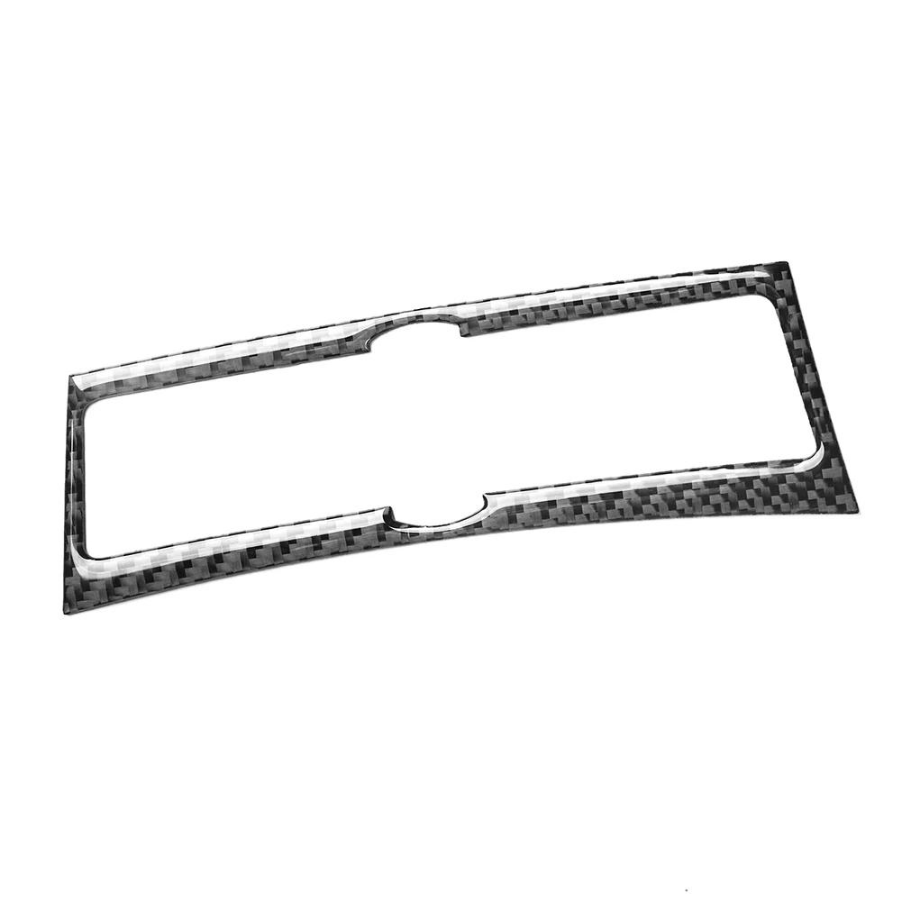 Car Interior Climate Control Panel Trim Cover For Infiniti Q50 Q60 For Acura For TSX 2009-14 Carbon Firber Interior Sticker