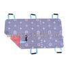 Elderly Transfer & Repositioning Pad - Breathable Pure Cotton Shift Pad for Bedridden Aid