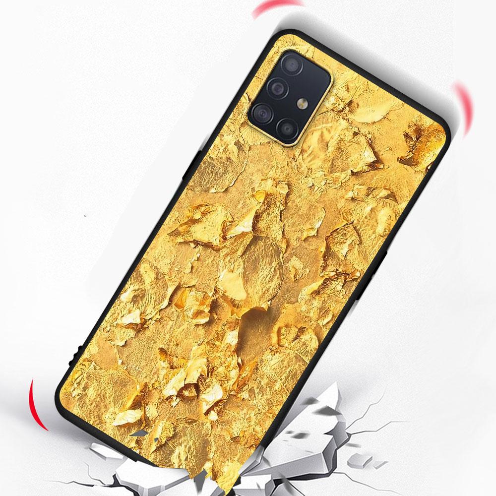 Fine Gold Pattern Printing Case for Samsung Galaxy A51 A53 A54 A31 A52 A12 A13 A21s A22 A32 A11 A22 A33 A41 A52s TPU Phone Cover