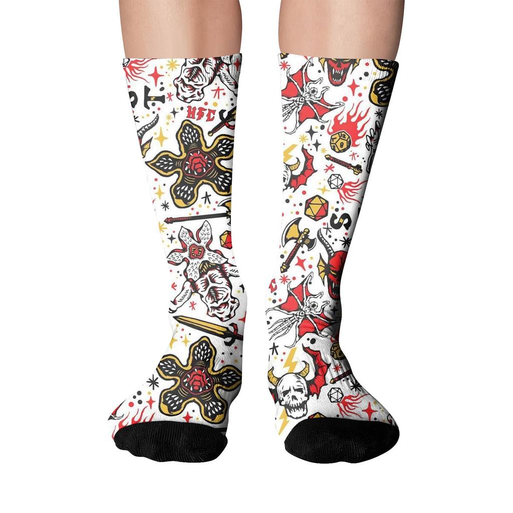 Cute And Playful Socks Mid-Calf Socks Long Socks Printed Socks