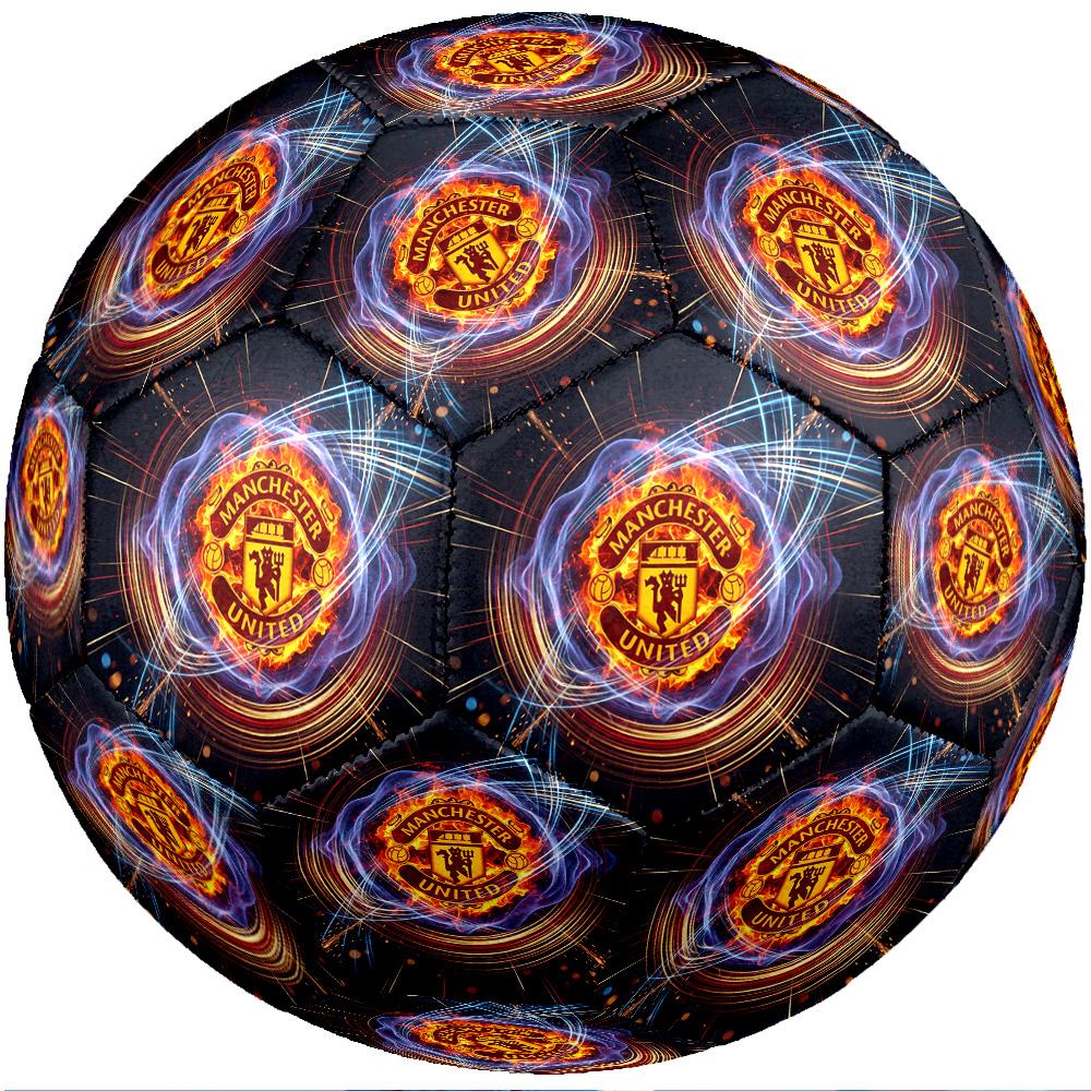 Pallone da calcio tema Manchester United Taglia 5 Pallone da calcio Tocco Morbido Pallone da calcio per Allenamento Professionale per Sport all'Aperto