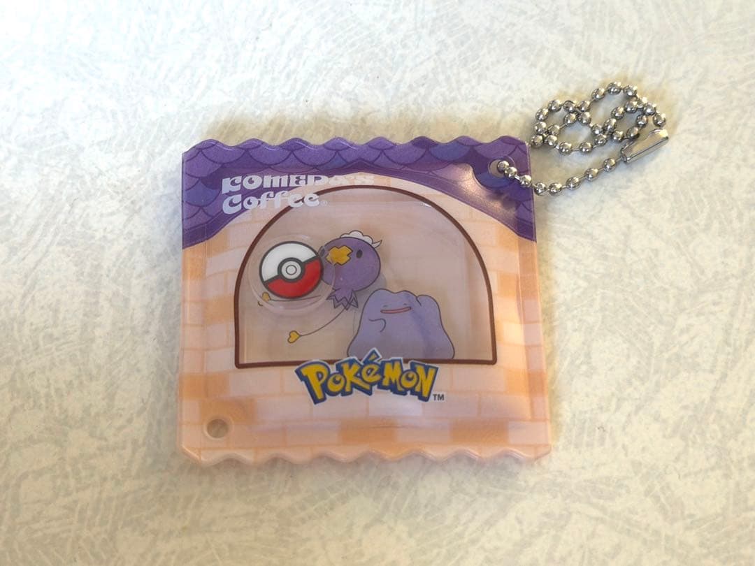 Pokemon Ditto Komeda Coffee Charm